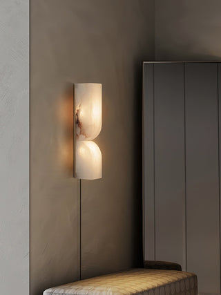 Imiraris Applique Murale Minimaliste en Albâtre