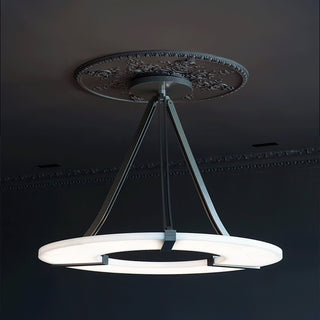 Althea Albâtre Anneau Pendentif Lumière Lustre