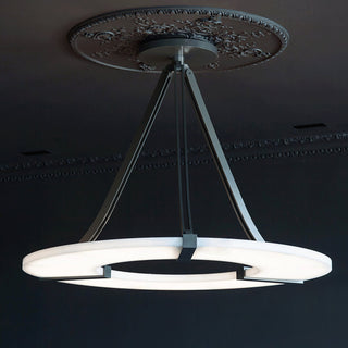 Althea Albâtre Anneau Pendentif Lumière Lustre