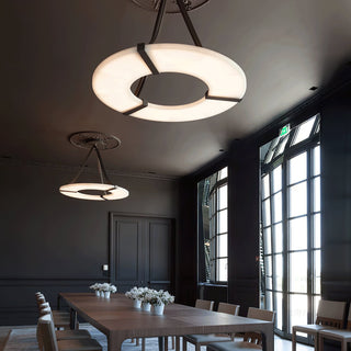 Althea Albâtre Anneau Pendentif Lumière Lustre