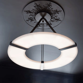 Althea Albâtre Anneau Pendentif Lumière Lustre