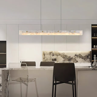 Ljomuvye Suspension Métal Linéaire Moderne LED Salon