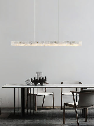 Ljomuvye Suspension Métal Linéaire Moderne LED Salon