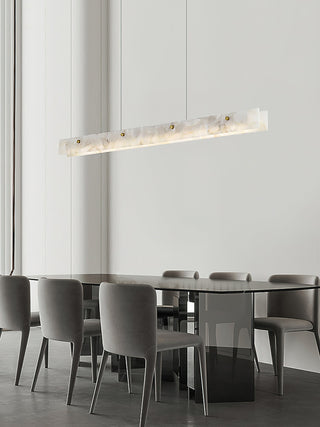 Ljomuvye Suspension Métal Linéaire Moderne LED Salon