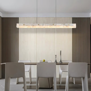 Ljomuvye Suspension Métal Linéaire Moderne LED Salon