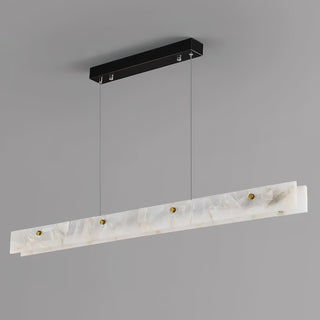 Ljomuvye Suspension Métal Linéaire Moderne LED Salon