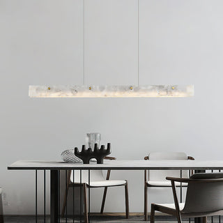 Ljomuvye Suspension Métal Linéaire Moderne LED Salon