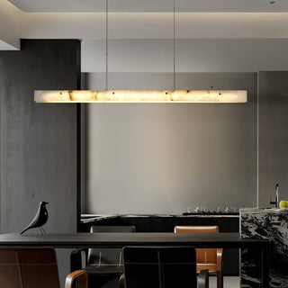 Ljomuvye Suspension Métal Linéaire Moderne LED Salon