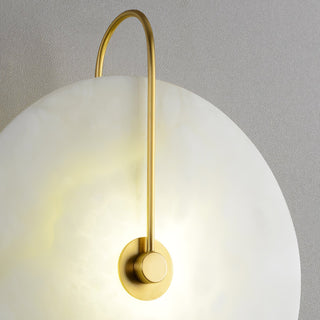 Elaris Applique Murale Globe en Albâtre-Luire