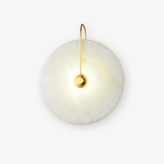 Elaris Applique Murale Globe en Albâtre-Luire