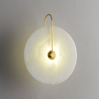 Elaris Applique Murale Globe en Albâtre-Luire