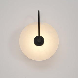 Elaris Applique Murale Globe en Albâtre-Luire