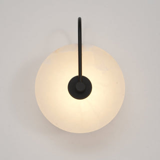 Elaris Applique Murale Globe en Albâtre-Luire