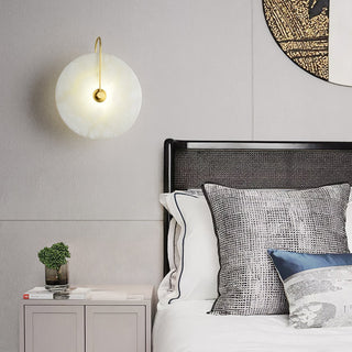Elaris Applique Murale Globe en Albâtre-Luire