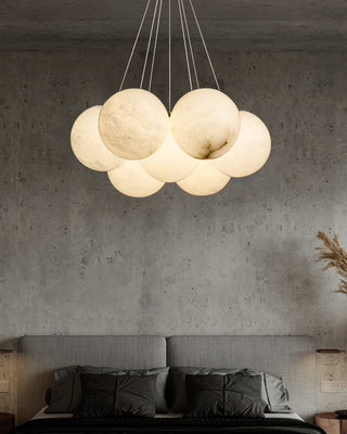 Norduvyd Lustre Métal Lunaire Créativité Salon-Luire