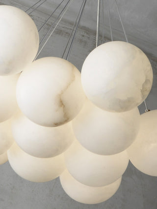 Norduvyd Lustre Métal Lunaire Créativité Salon-Luire