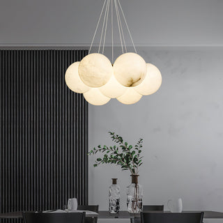 Norduvyd Lustre Métal Lunaire Créativité Salon-Luire