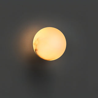 Vevinir Applique Murale Globe en Albâtre