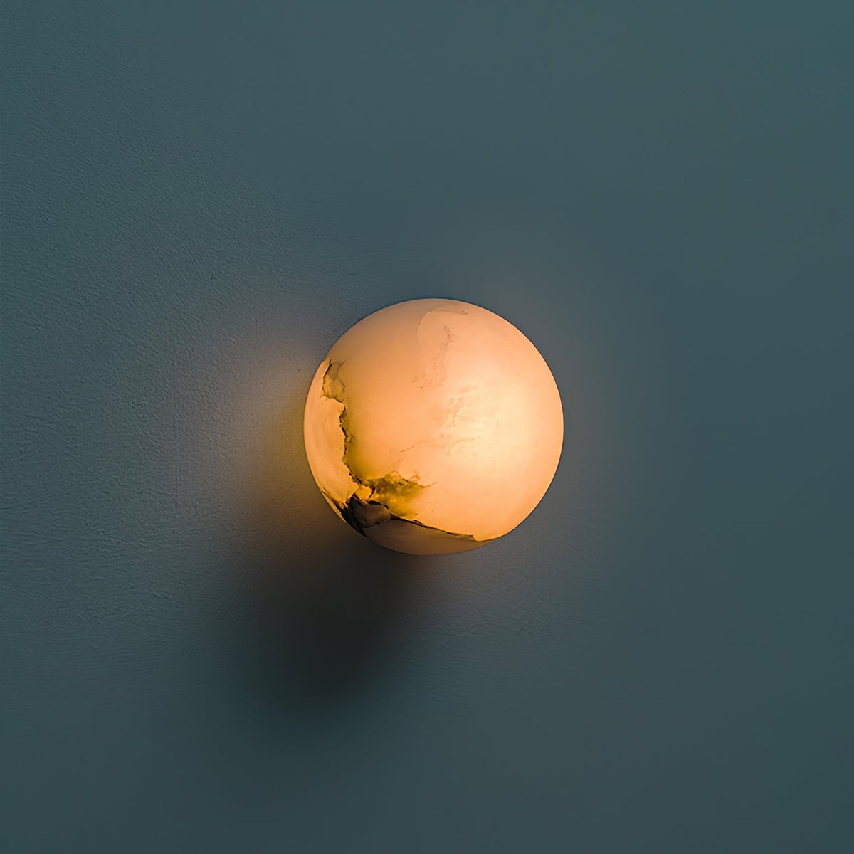 Mariane Applique Murale Globe en Albâtre