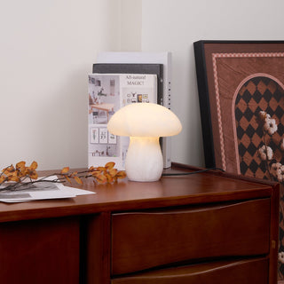 Eirarena Lampe de Table en Albâtre
