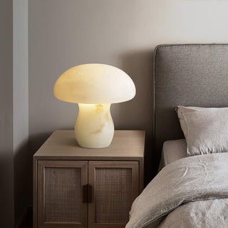 Eirarena Lampe de Table en Albâtre