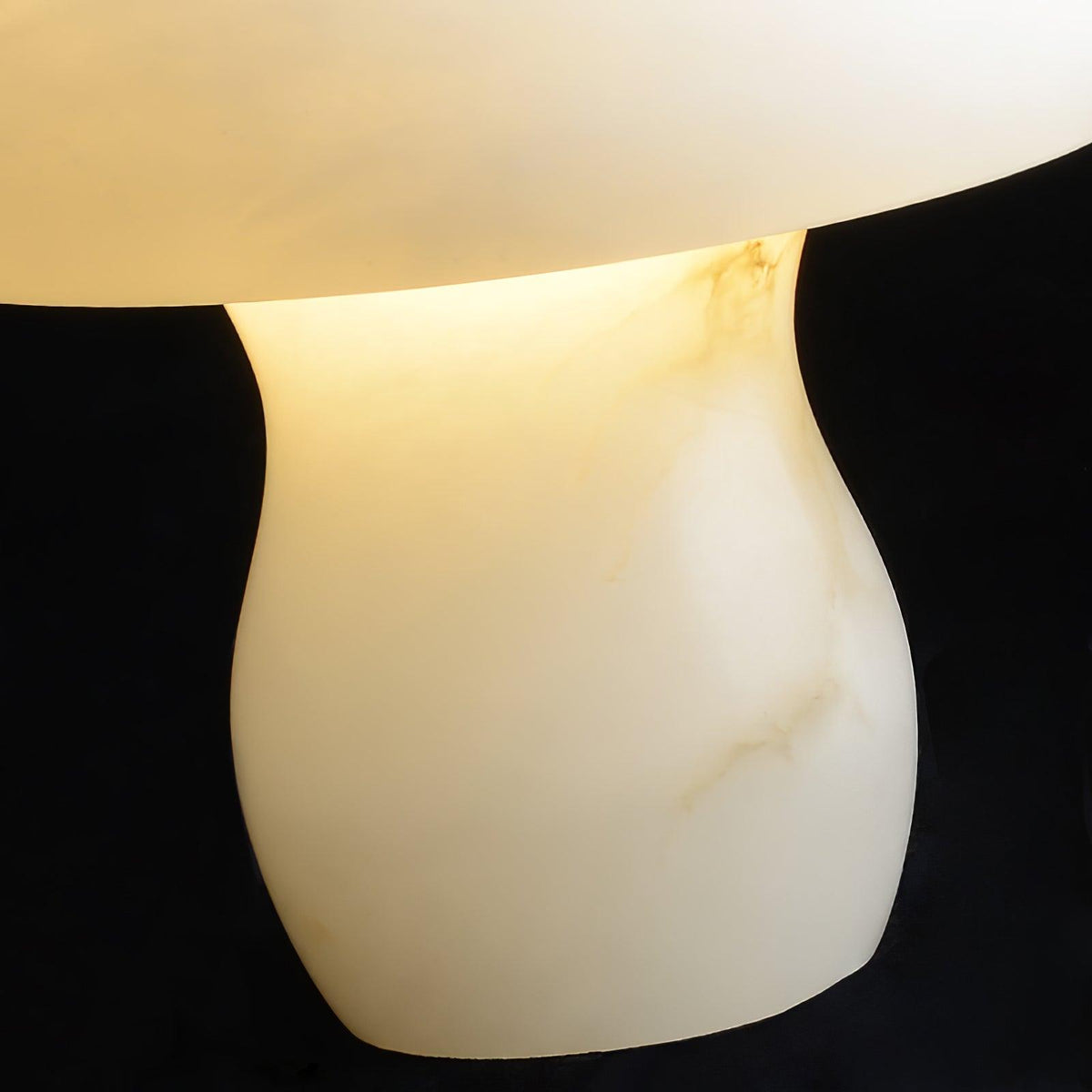 Eirarena Lampe de Table en Albâtre