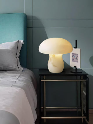 Eirarena Lampe de Table en Albâtre