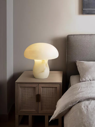 Eirarena Lampe de Table en Albâtre