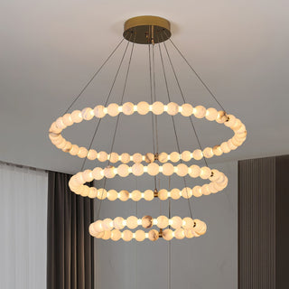 Orion Suspension Moderne en Albâtre