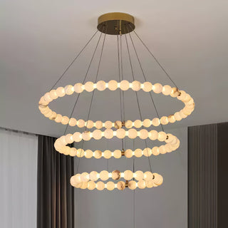Orion Suspension Moderne en Albâtre