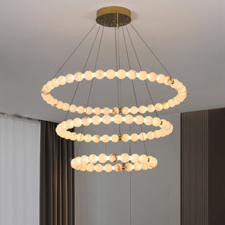 Orion Suspension Moderne en Albâtre