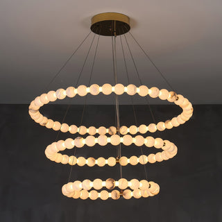 Orion Suspension Moderne en Albâtre
