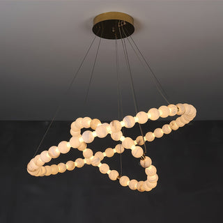 Orion Suspension Moderne en Albâtre