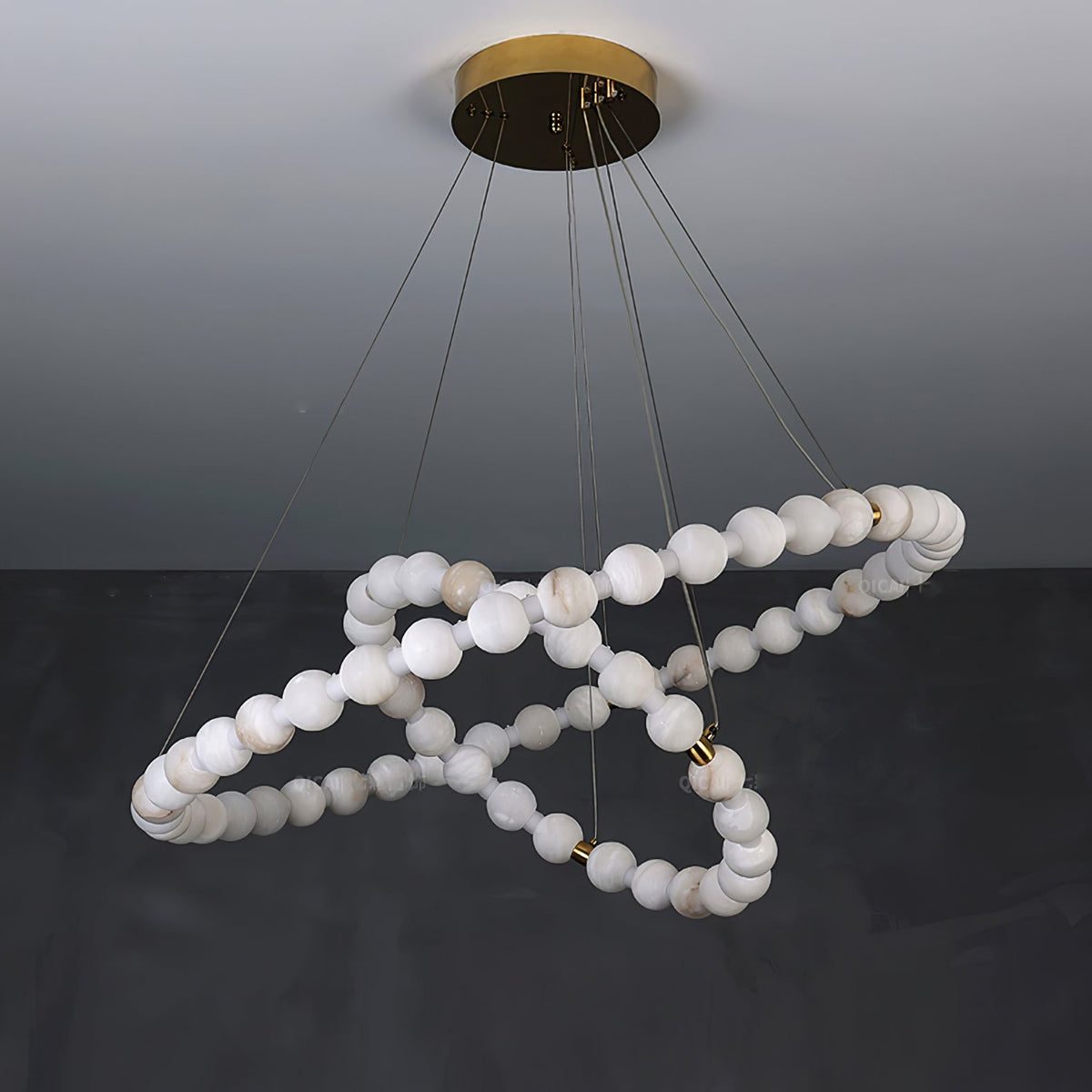 Tevevia Suspension Moderne en Albâtre