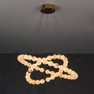 Orion Suspension Moderne en Albâtre