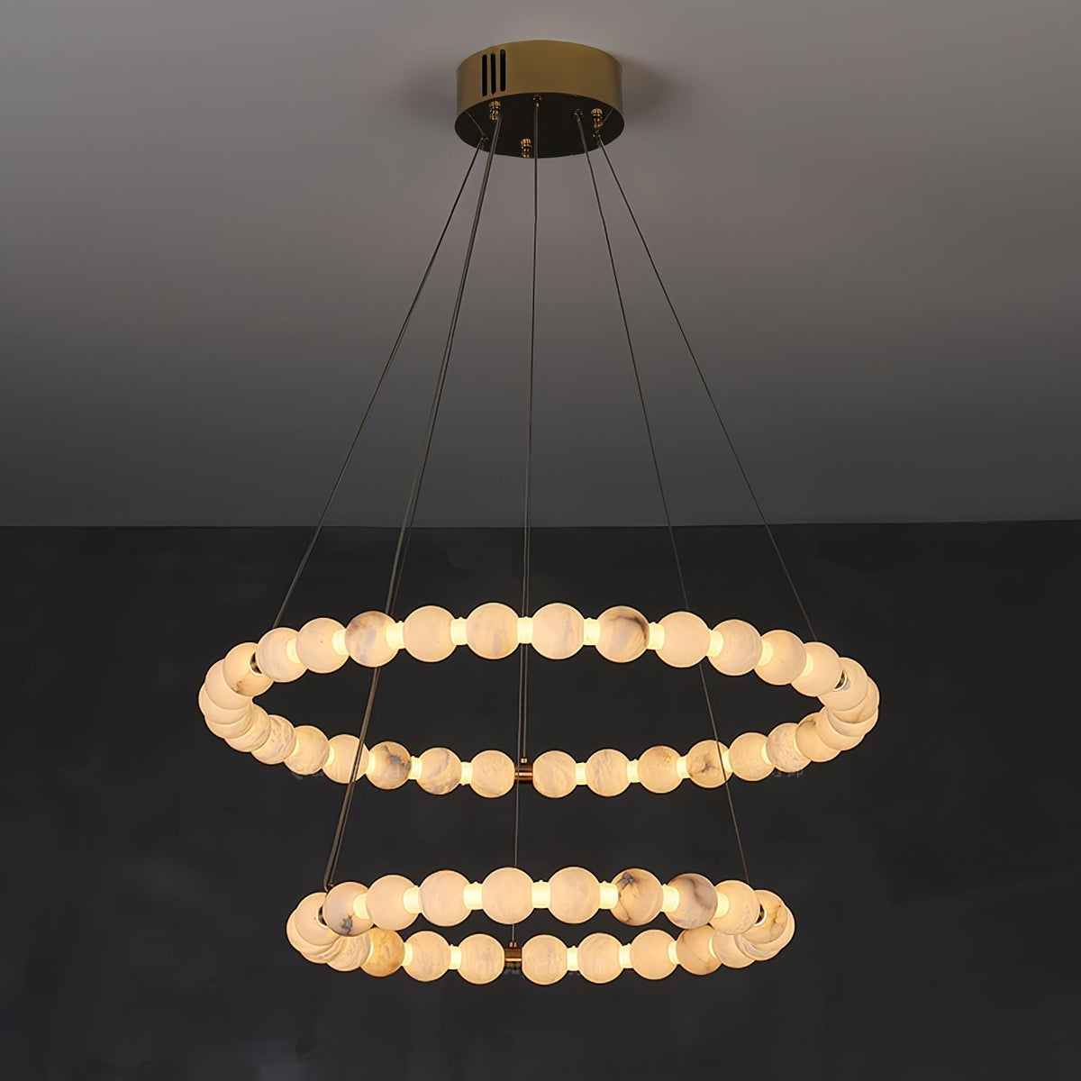 Tevevia Suspension Moderne en Albâtre