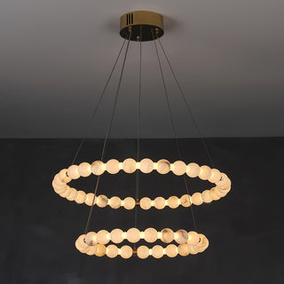 Orion Suspension Moderne en Albâtre
