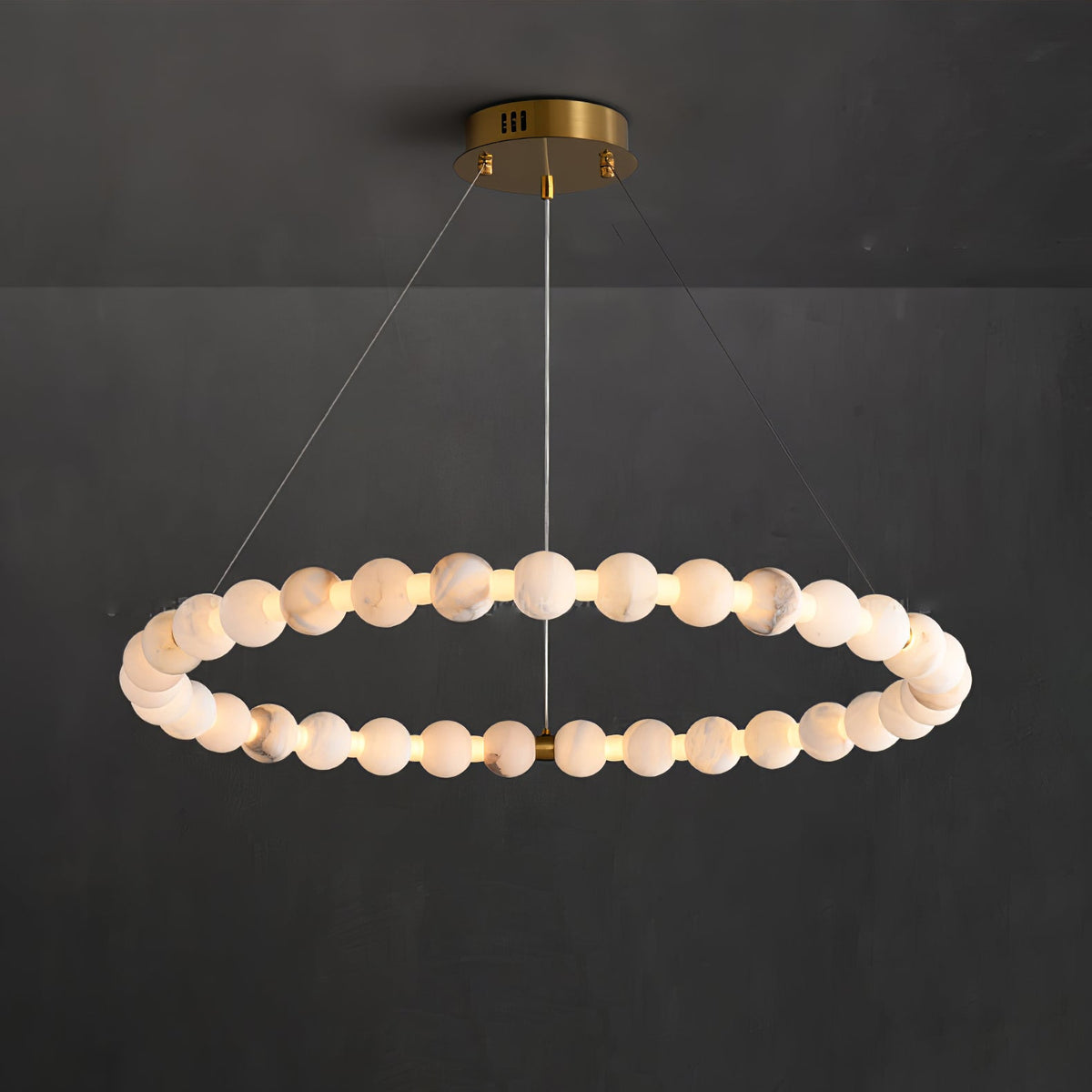 Tevevia Suspension Moderne en Albâtre