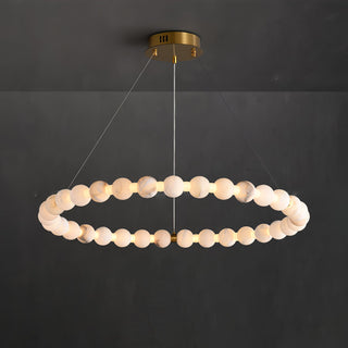 Orion Suspension Moderne en Albâtre