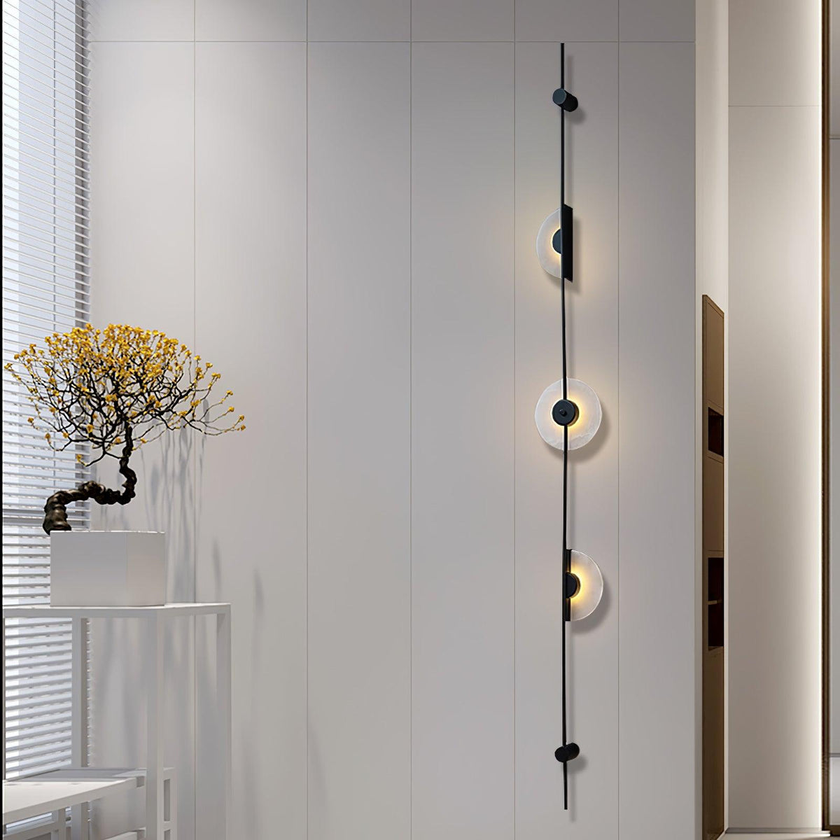 Edria Applique Murale Minimaliste en Albâtre