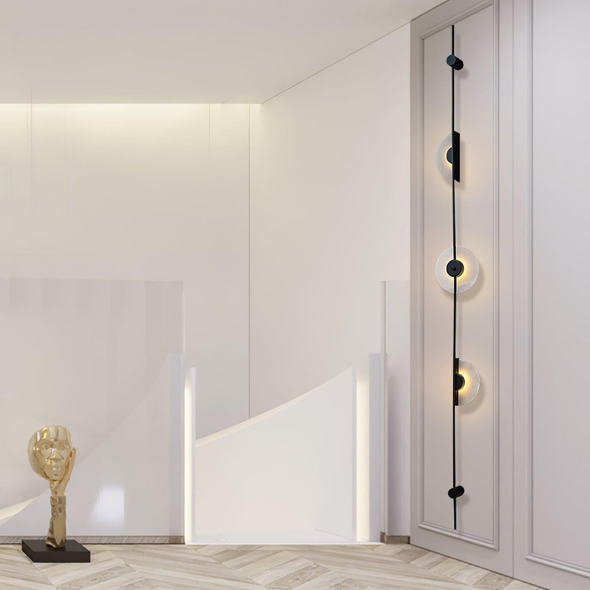 Edria Applique Murale Minimaliste en Albâtre