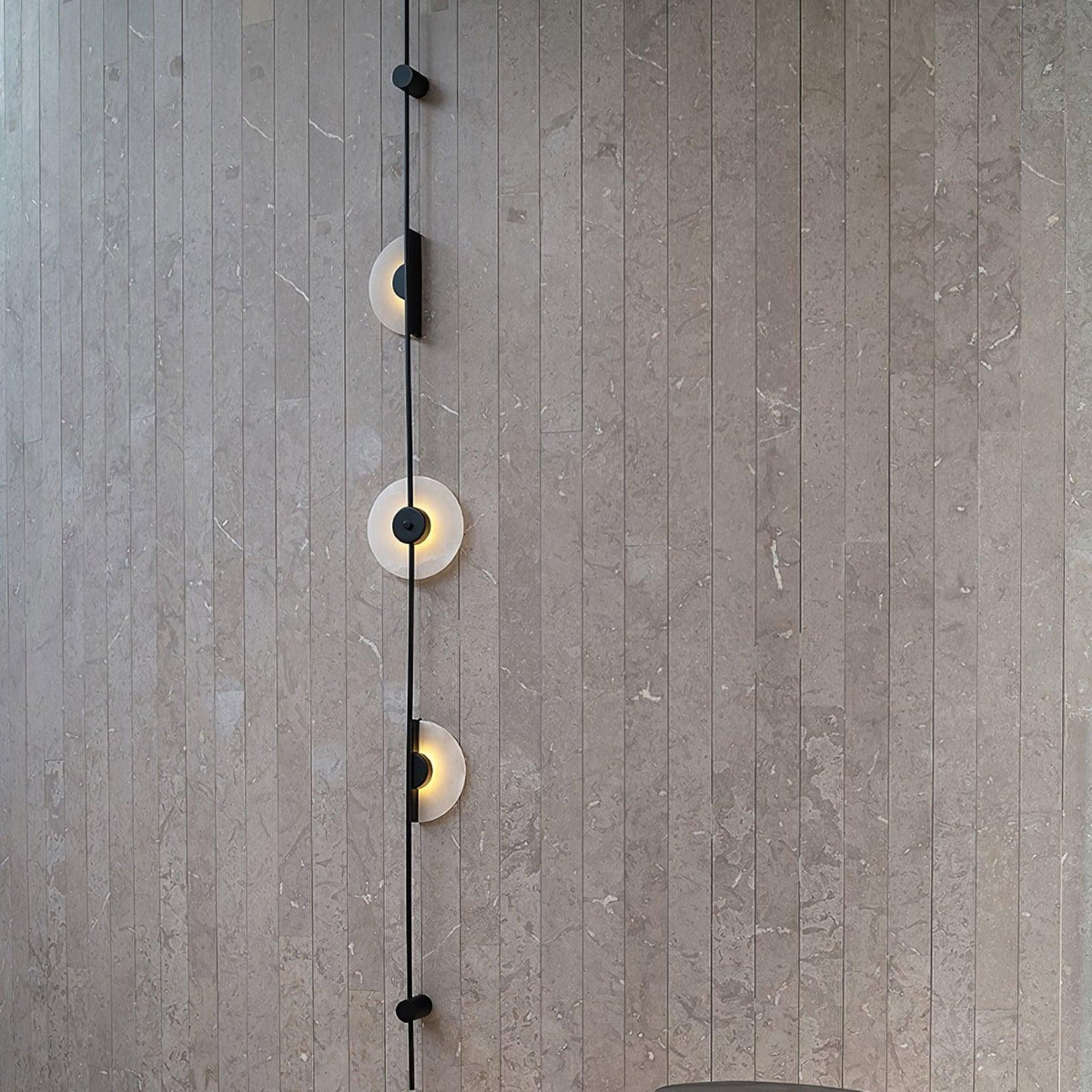Edria Applique Murale Minimaliste en Albâtre