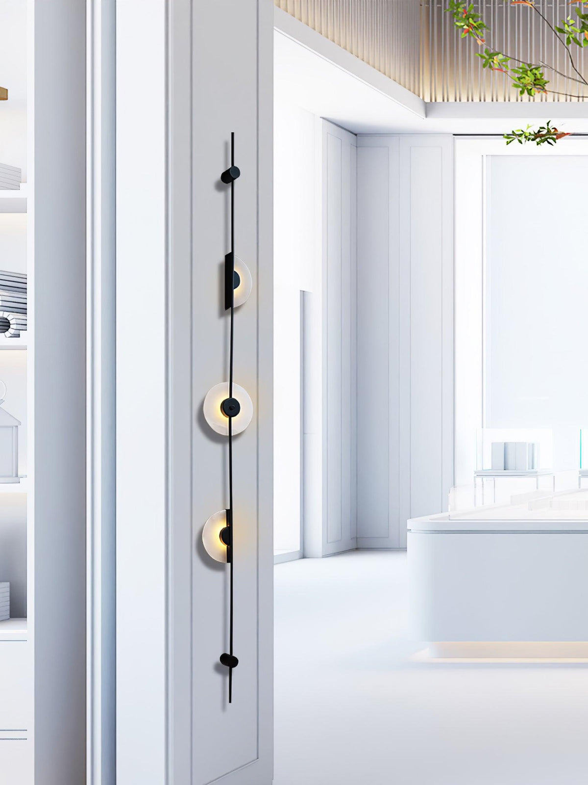 Edria Applique Murale Minimaliste en Albâtre