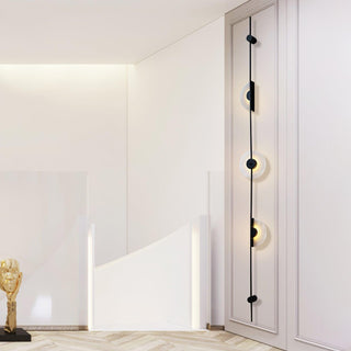 Alabaster Vertical Wall Sconce-Neutral Decor