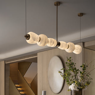 Cyrilla Suspension Linéaire en Albâtre