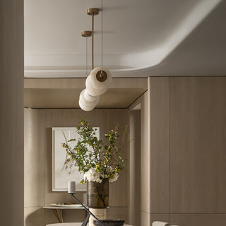 Cyrilla Suspension Linéaire en Albâtre