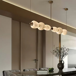 Cyrilla Suspension Linéaire en Albâtre