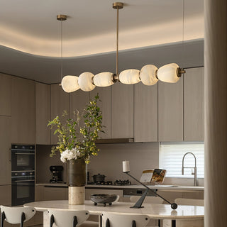 Cyrilla Suspension Linéaire en Albâtre