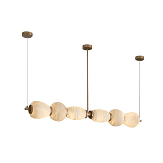 Cyrilla Suspension Linéaire en Albâtre