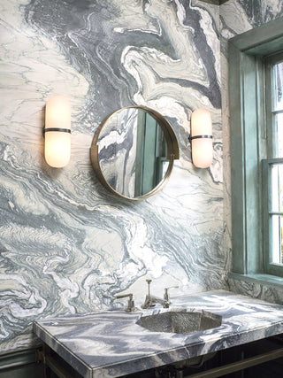 Ostruvyd Applique Murale Pilier Albâtre Luxe Salon